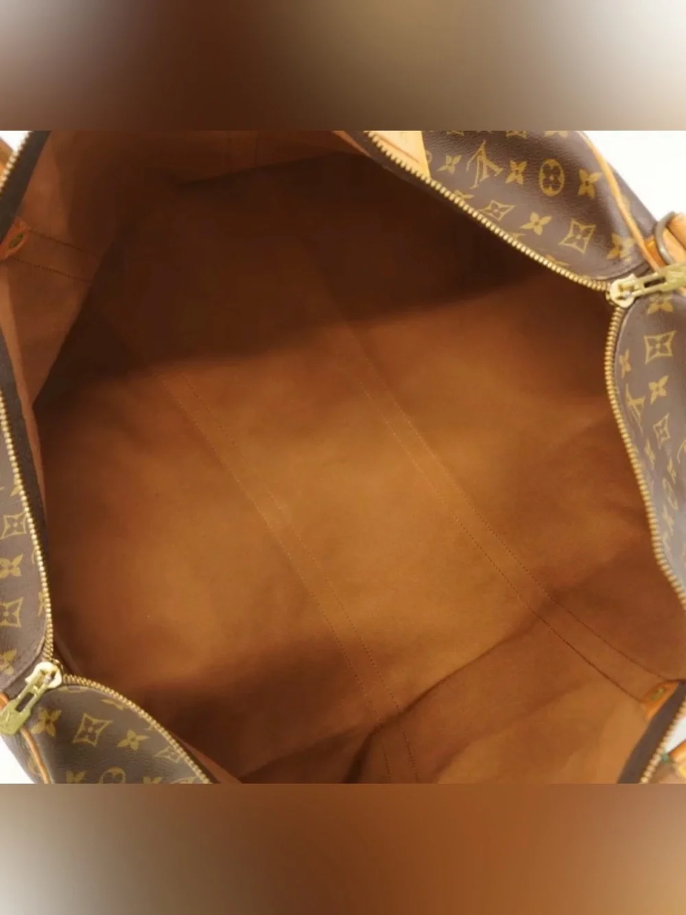 Authentic Louis Vuitton keepall 60 bandouliere travel with strap